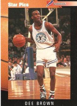 1991 Star Pics #40 Dee Brown Front
