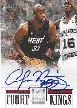 2012-13 Panini Elite Series - Court Kings Autographs #55 Alonzo Mourning Front