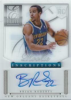 2012-13 Panini Elite Series - Rookie Inscriptions Autographs #31 Brian Roberts Front