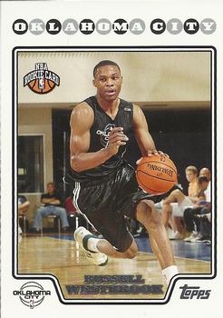 2008-09 Topps #199 Russell Westbrook Front