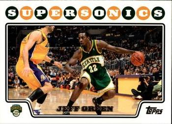 2008-09 Topps #86 Jeff Green  Front