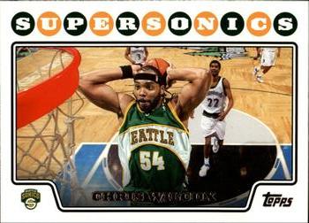 2008-09 Topps #108 Chris Wilcox Front