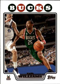 2008-09 Topps #112 Mo Williams Front