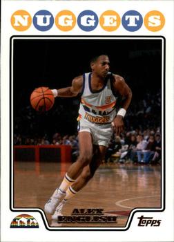 2008-09 Topps #192 Alex English Front