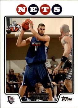 2008-09 Topps #205 Brook Lopez Front