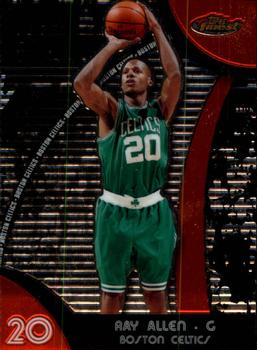 2007-08 Finest #2 Ray Allen Front