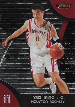2007-08 Finest #20 Yao Ming Front