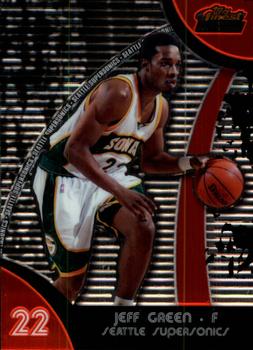 2007-08 Finest #92 Jeff Green Front