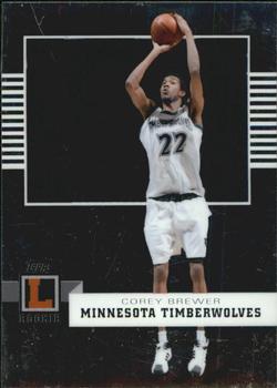 2007-08 Topps Letterman #57 Corey Brewer Front