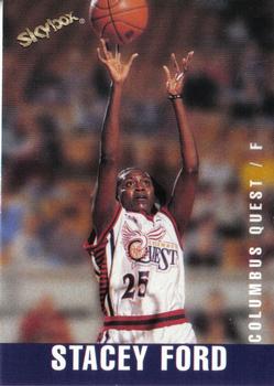 1999 SkyBox ABL #17 Stacey Ford Front