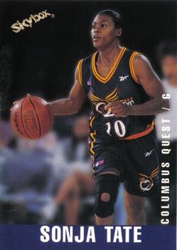 1999 SkyBox ABL #23 Sonja Tate Front