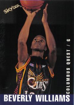 1999 SkyBox ABL #24 Beverly Williams Front
