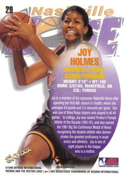 1999 SkyBox ABL #29 Joy Holmes Back
