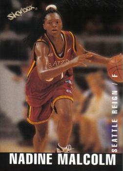 1999 SkyBox ABL #70 Nadine Malcolm Front