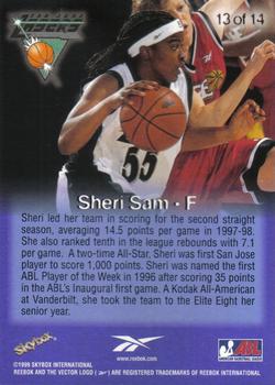 1999 SkyBox ABL - Chase #13 Sheri Sam Back