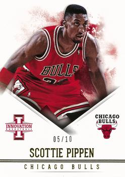 2012-13 Panini Innovation - Gold #90 Scottie Pippen Front