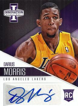 2012-13 Panini Innovation - Rookie Autographs #23 Darius Morris Front