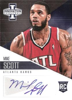 2012-13 Panini Innovation - Rookie Autographs #45 Mike Scott Front