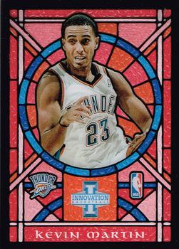 2012-13 Panini Innovation - Stained Glass #11 Kevin Martin Front