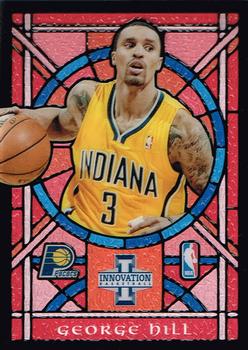 2012-13 Panini Innovation - Stained Glass #30 George Hill Front