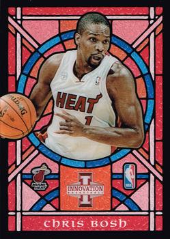 2012-13 Panini Innovation - Stained Glass #79 Chris Bosh Front