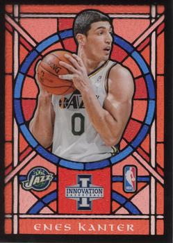2012-13 Panini Innovation - Stained Glass #95 Enes Kanter Front