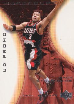 2003-04 Upper Deck Hardcourt - UD Promos #70 Damon Stoudamire Front
