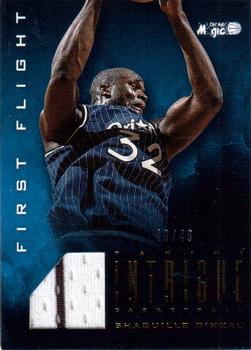 2012-13 Panini Intrigue - First Flight Unis #6 Shaquille O'Neal Front