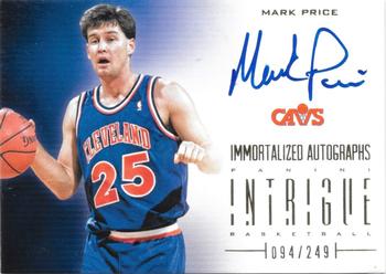 2012-13 Panini Intrigue - Immortalized Autographs #19 Mark Price Front
