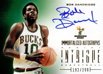 2012-13 Panini Intrigue - Immortalized Autographs #51 Bob Dandridge Front