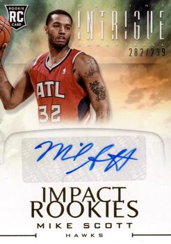 2012-13 Panini Intrigue - Impact Rookie Autographs #55 Mike Scott Front