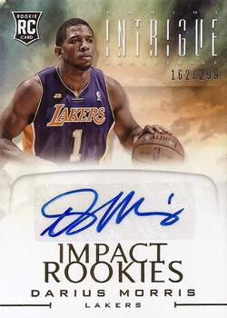 2012-13 Panini Intrigue - Impact Rookie Autographs #57 Darius Morris Front