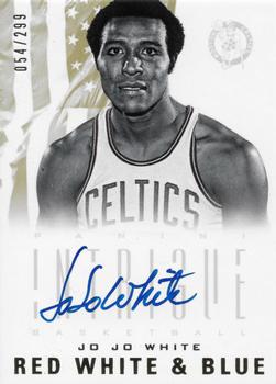 2012-13 Panini Intrigue - Red White and Blue Autographs #35 Jo Jo White Front