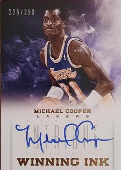 2012-13 Panini Intrigue - Winning Ink #46 Michael Cooper Front