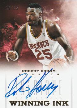 2012-13 Panini Intrigue - Winning Ink #49 Robert Horry Front