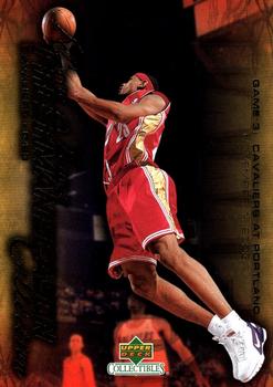 2004 Upper Deck Collectibles LeBron James Freshman Season #3 LeBron James Front