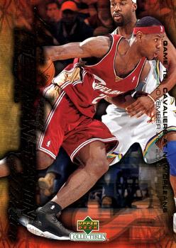 2004 Upper Deck Collectibles LeBron James Freshman Season #15 LeBron James Front
