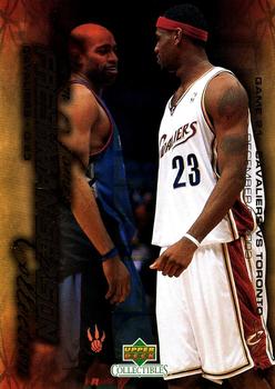 2004 Upper Deck Collectibles LeBron James Freshman Season #22 LeBron James Front