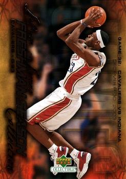 2004 Upper Deck Collectibles LeBron James Freshman Season #33 LeBron James Front