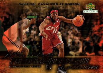 2004 Upper Deck Collectibles LeBron James Freshman Season #38 LeBron James Front