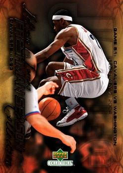 2004 Upper Deck Collectibles LeBron James Freshman Season #51 LeBron James Front