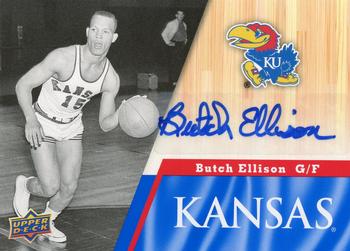 2013 Upper Deck University of Kansas - Autographs #22 Butch Ellison Front
