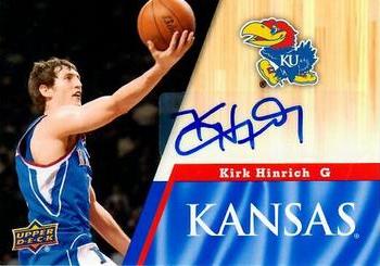 2013 Upper Deck University of Kansas - Autographs #68 Kirk Hinrich Front