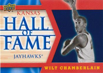 2013 Upper Deck University of Kansas - Jayhawk Hall of Fame #HOF-12 Wilt Chamberlain Front