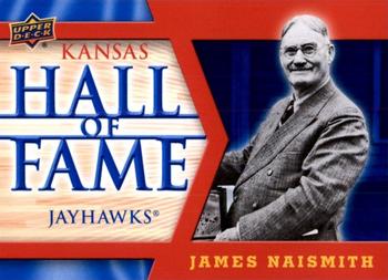 2013 Upper Deck University of Kansas - Jayhawk Hall of Fame #HOF-1 James Naismith Front