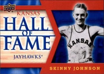 2013 Upper Deck University of Kansas - Jayhawk Hall of Fame #HOF-5 Skinny Johnson Front