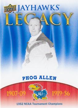2013 Upper Deck University of Kansas - Jayhawks Legacy #JL-2 Phog Allen Front
