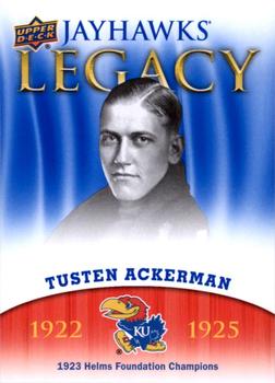 2013 Upper Deck University of Kansas - Jayhawks Legacy #JL-4 Tusten Ackerman Front