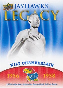 2013 Upper Deck University of Kansas - Jayhawks Legacy #JL-10 Wilt Chamberlain Front
