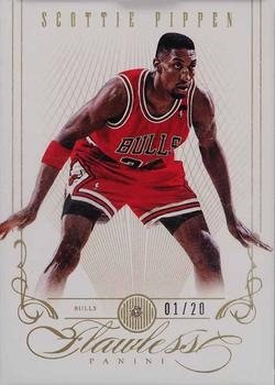 2012-13 Panini Flawless #90 Scottie Pippen Front